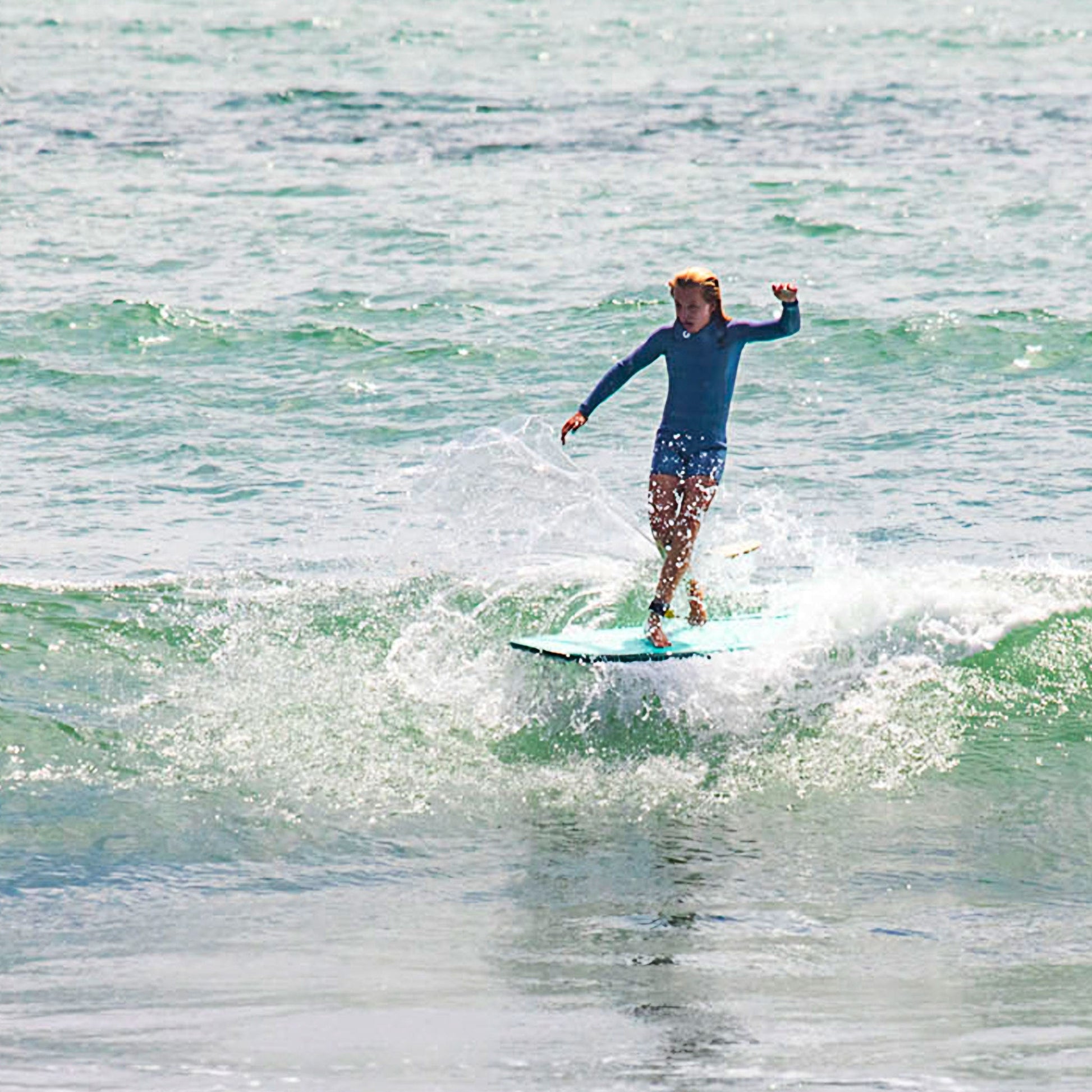  8' HYDROCUSH FUNLINE (8'0 X 23" X 3 1/4") AQUA(8 Hydrocush Funline 80 X 23 X 3 1 4)
