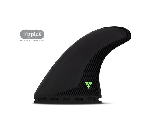  FUTURES FINS JJF MEDIUM ALPHA THRUSTER - CARBON/GREEN(Futures Fins Jjf Medium Alpha Thruster Carbon Green)