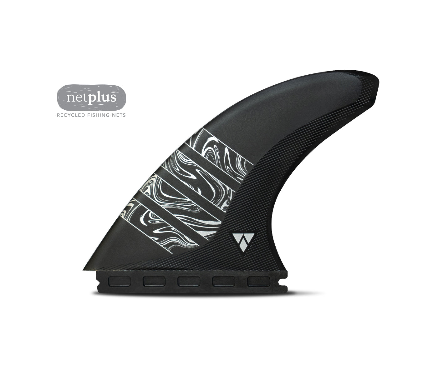  FUTURES FINS VECTOR 3/2 LARGE ALPHA THRUSTER - CARBON/SILVER(Futures Fins Vector 3 2 Large Alpha Thruster Carbon Silver)
