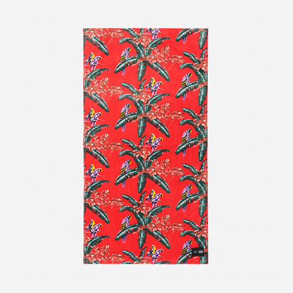  SLOWTIDE JUNGLE BIRDS X HOFFMAN FABRICS TOWEL(Slowtide Jungle Birds X Hoffman Fabrics Towel Copy)