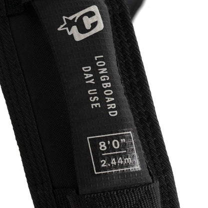  CREATURES OF LEISURE LONGBOARD DAY USE SURFBOARD BAG DT2.0(Creatures 2021 Longboard Day Use Dt2 0 Black)