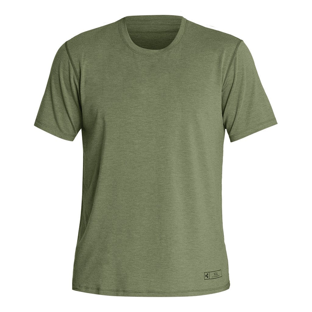  XCEL MEN'S THREADX SOLID S/S UV TOP(Xcel Mens Threadx Solid S S Uv Top)