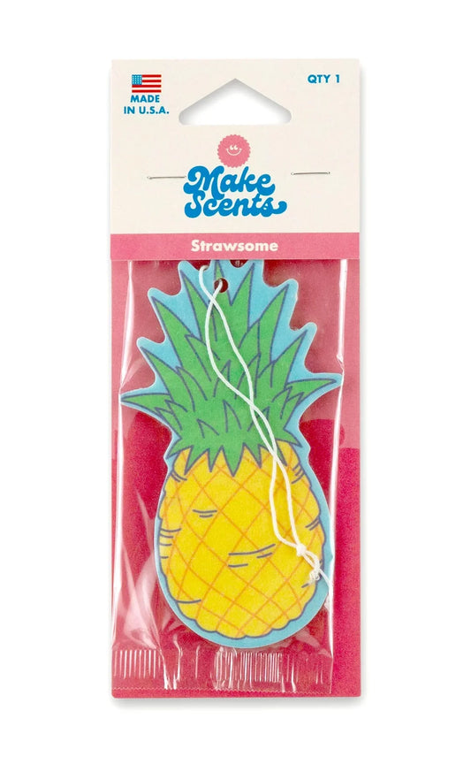  MAKE SCENTS CAR AIR FRESHENER PINEAPPLE(Make Scents Car Air Freshener Pineapple)
