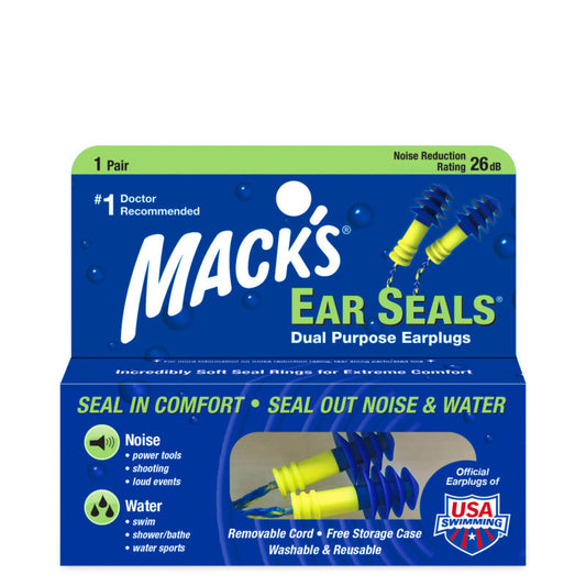  MACK'S EAR SEALS WITH CORD(Surf Plus Supply Ear Seals With Cord)