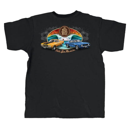  OLD GUYS RULE - MUSCLE CARS T-SHIRT(Copy Of Old Guys Rule Panhead T Shirt)