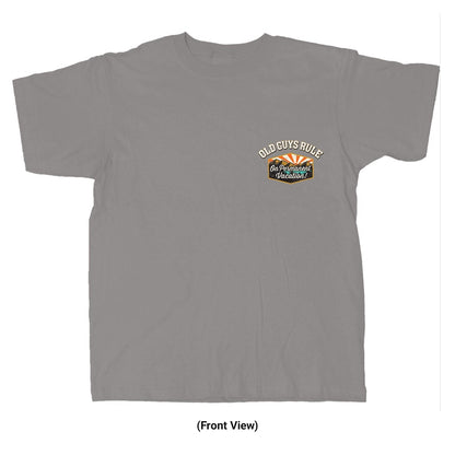  OLD GUYS RULE - NOWHERE VACATION T-SHIRT(Old Guys Rule Nowhere Vacation T Shirt)