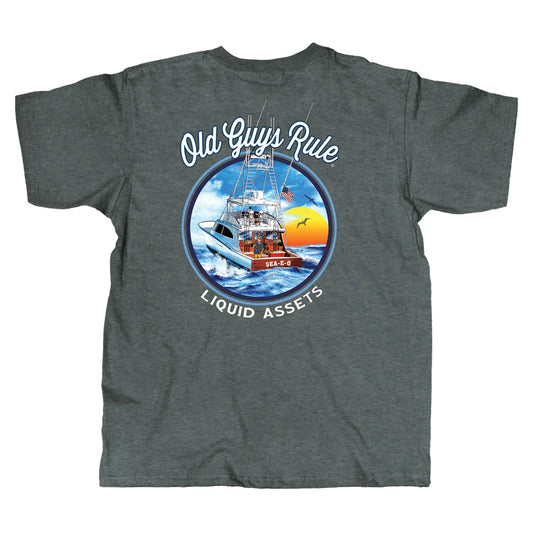  OLD GUYS RULE - LIQUID ASSETS T-SHIRT(Copy Of Old Guys Rule Local Legend Ii T Shirt)
