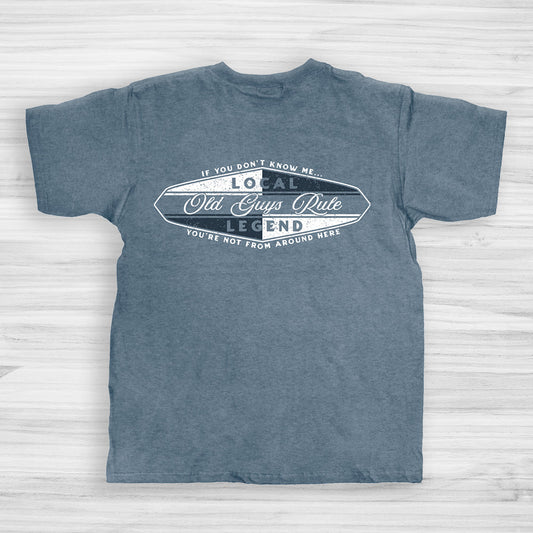  OLD GUYS RULE - LOCAL LEGEND II T-SHIRT(Copy Of Old Guys Rule Poker Chip T Shirt)