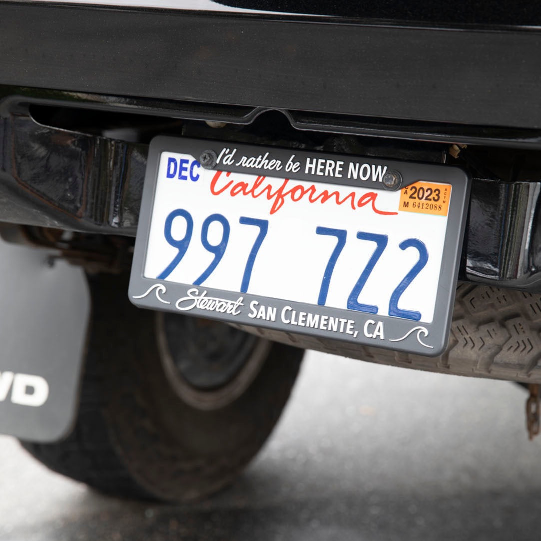  STEWART LICENSE PLATE FRAME(Stewart License Plate Frame)