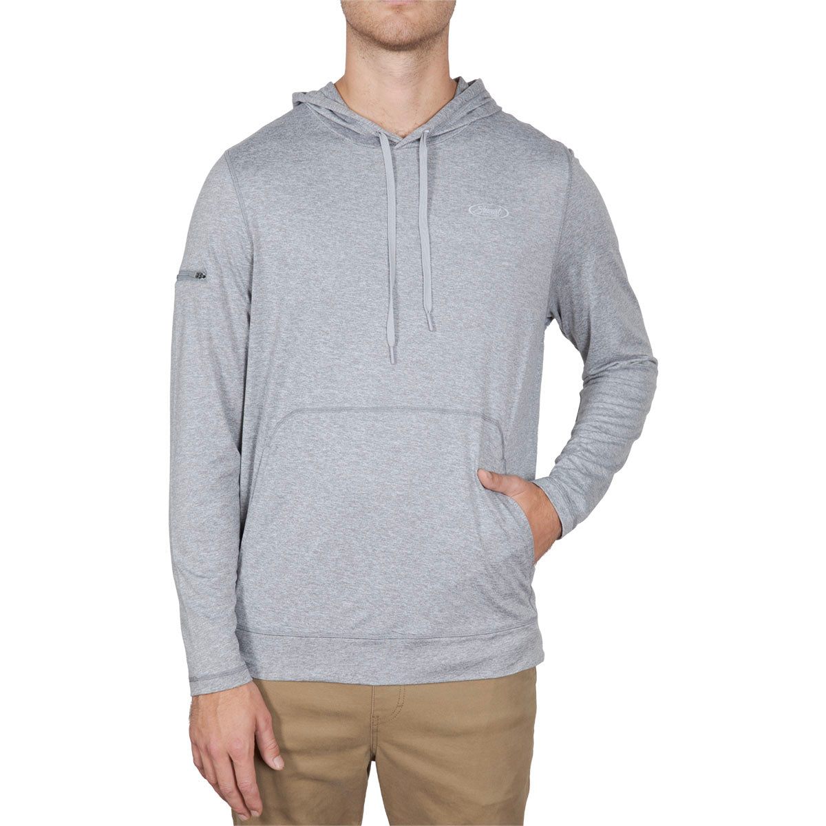  STEWART TECH SLUB L/S HOODIE(Stewart Tech Slub L S Hoodie)