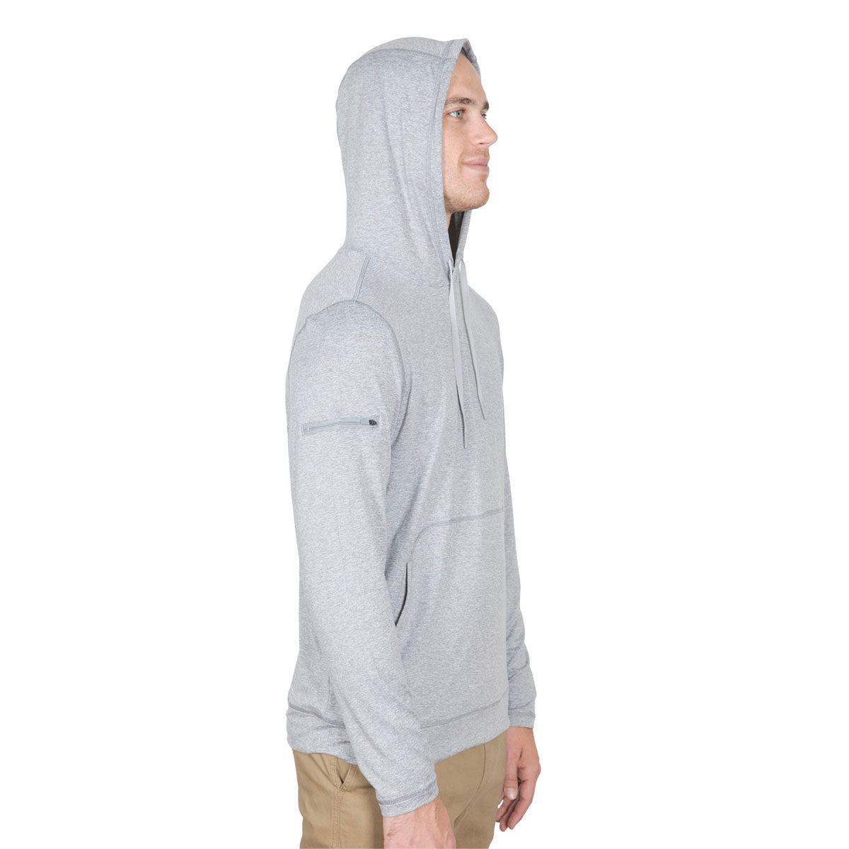  STEWART TECH SLUB L/S HOODIE(Stewart Tech Slub L S Hoodie)