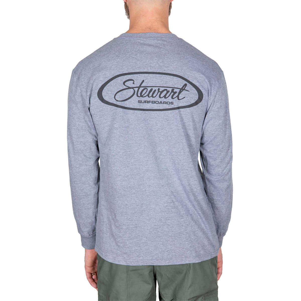  STEWART SURF OVAL L/S T-SHIRT(Stewart Surf Oval L S T Shirt)