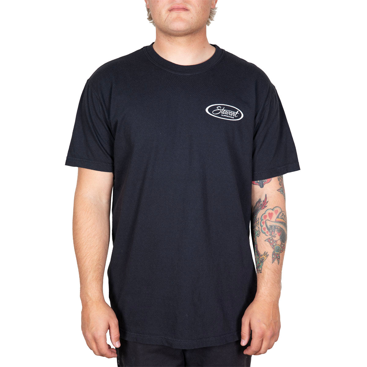  STEWART SURF OVAL S/S T-SHIRT(Stewart Surf Oval S S T Shirt)