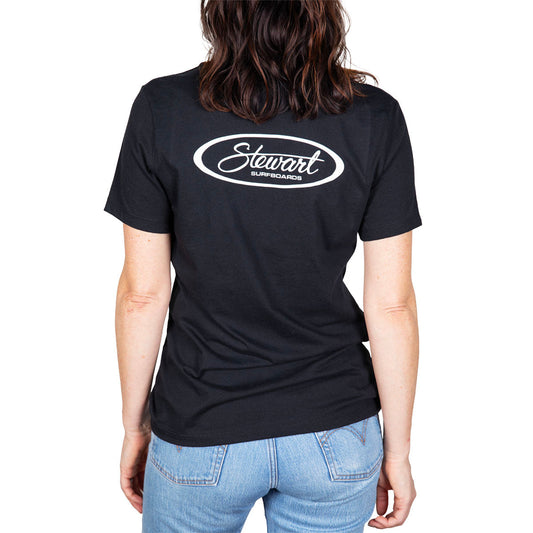 STEWART SURF OVAL WOMENS S/S T-SHIRT(Stewart Surf Oval Womens S S T Shirt)