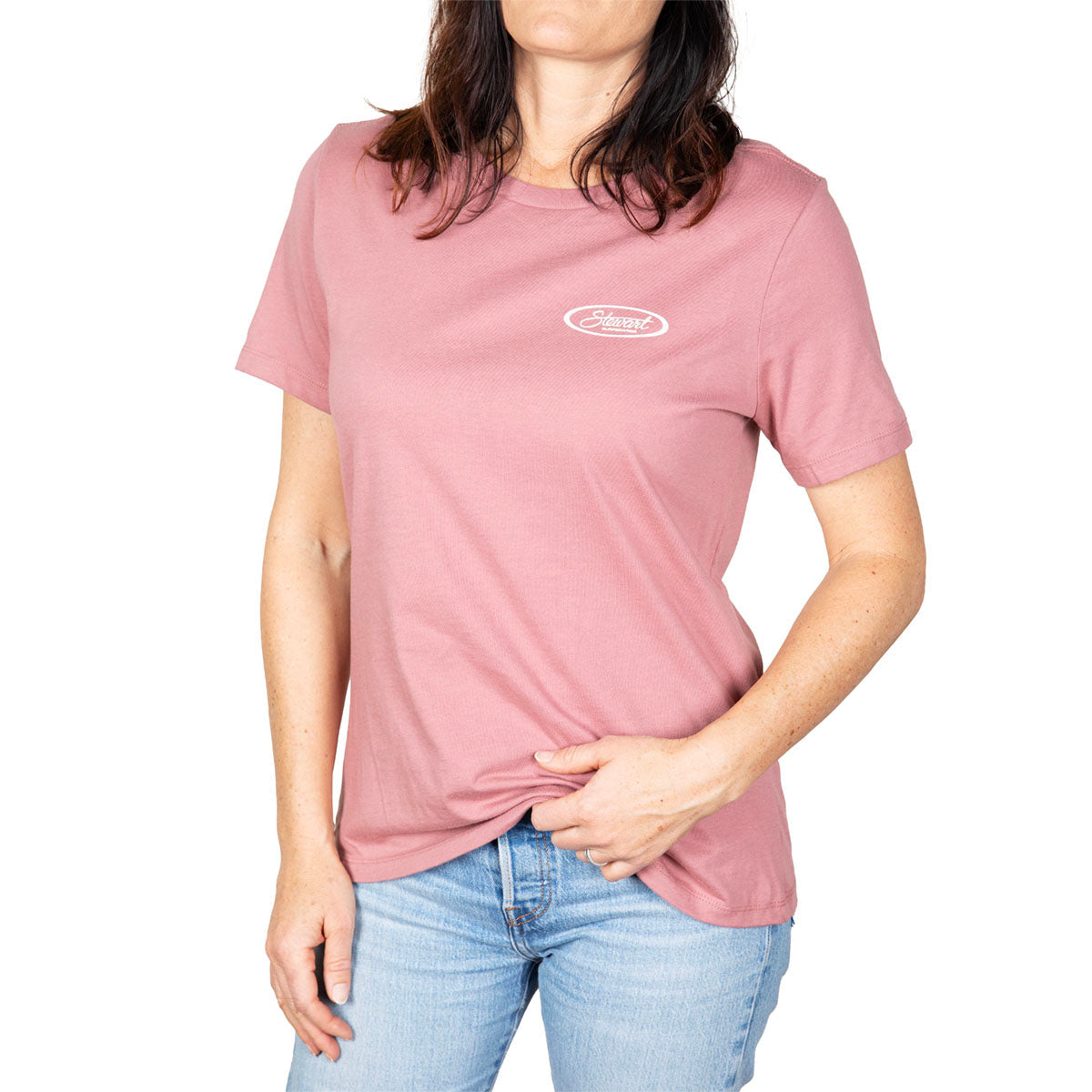  STEWART SURF OVAL WOMENS S/S T-SHIRT(Stewart Surf Oval Womens S S T Shirt)