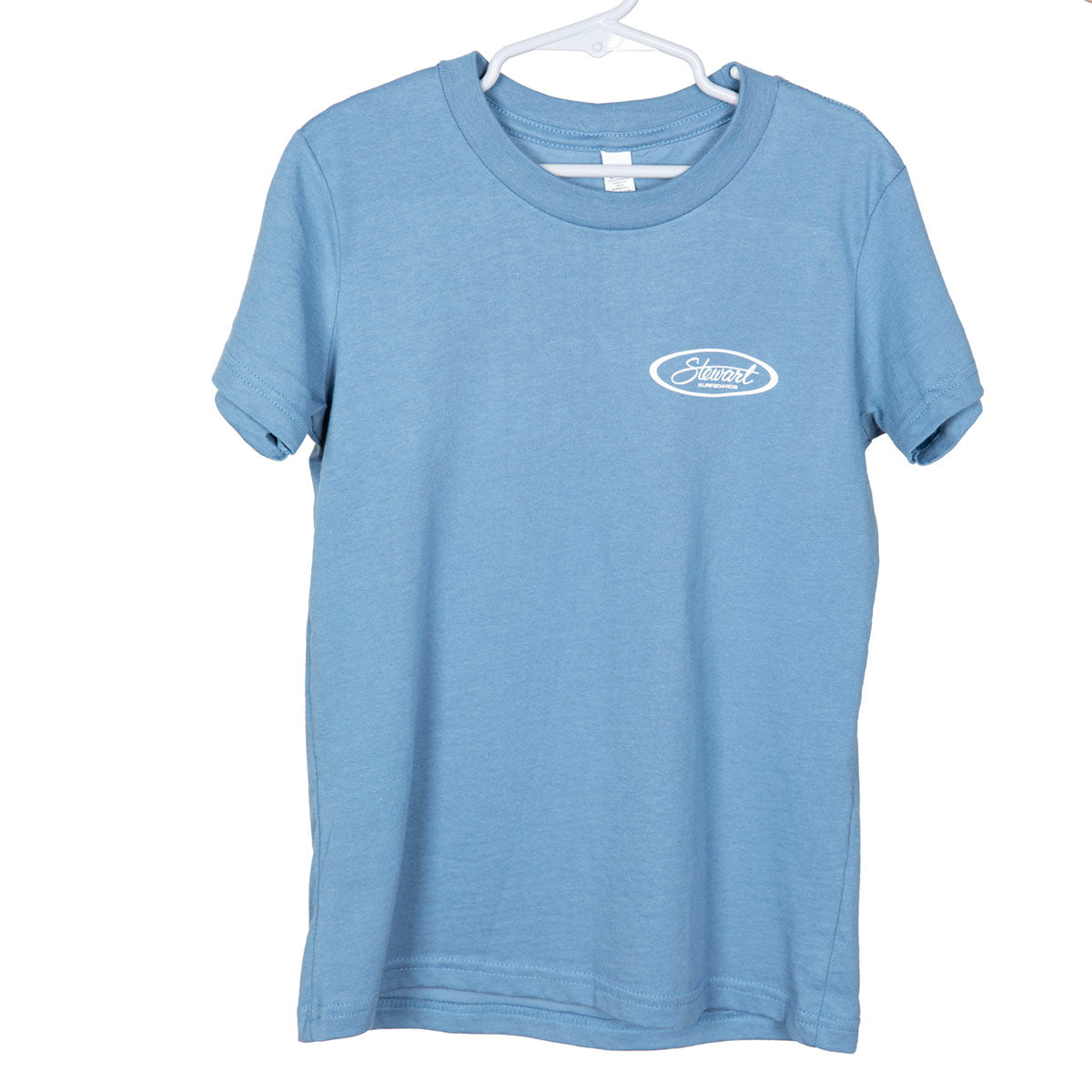 STEWART SURF OVAL YOUTH S/S T-SHIRT(Stewart Surf Oval Youth S S T Shirt Girls Boys)