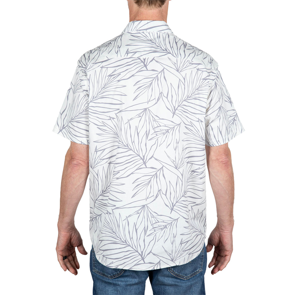  STEWART MAKAHA WOVEN BUTTON-UP SHIRT(Stewart Natural Makaha Woven Button Up Shirt)