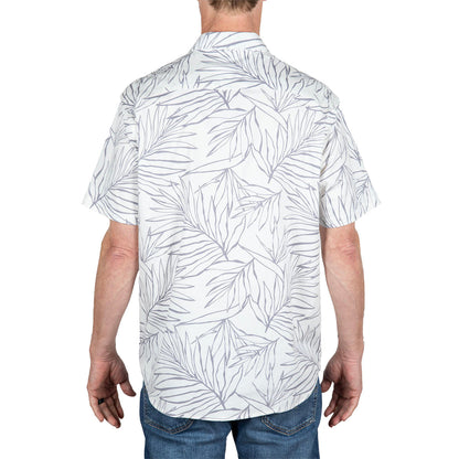  STEWART MAKAHA WOVEN BUTTON-UP SHIRT(Stewart Natural Makaha Woven Button Up Shirt)