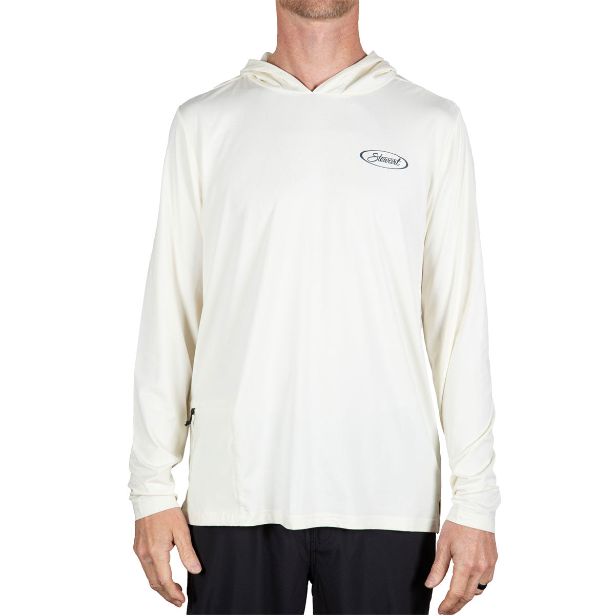  STEWART MEN'S CAMPTONL/S TECH UV SURF HOODIE(Stewart Mens Campton Hooded L S Tech Hoodie)