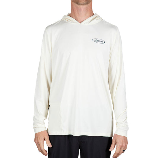  STEWART MEN'S CAMPTONL/S TECH UV SURF HOODIE(Stewart Mens Campton Hooded L S Tech Hoodie)