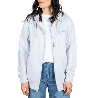 STEWART TUBE RIDER HOODED ZIP FRONT SWEATSHIRT(Stewart Tube Rider Hooded Zip Front Sweatshirt)