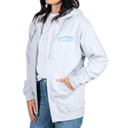  STEWART TUBE RIDER HOODED ZIP FRONT SWEATSHIRT(Stewart Tube Rider Hooded Zip Front Sweatshirt)