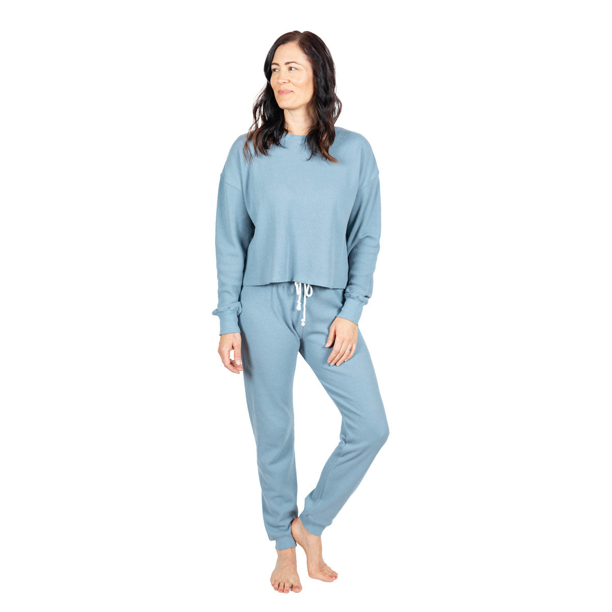  STEWART SOPHIE WOMEN'S CROPPED CREWNECK THERMAL(Stewart Sophie Womens Cropped Crewneck Thermal)