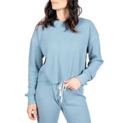  STEWART SOPHIE WOMEN'S CROPPED CREWNECK THERMAL(Stewart Sophie Womens Cropped Crewneck Thermal)