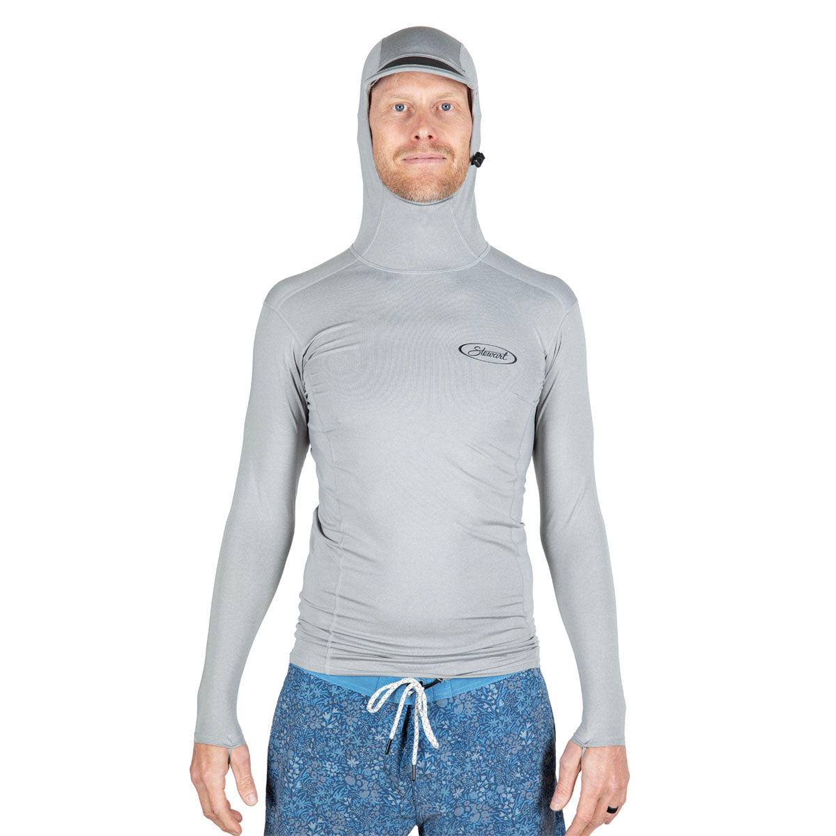  STEWART MEN'S AVALONL/S TECH UV SURF HOODIE(Stewart Mens Avalon L S Tech Uv Surf Hoodie)