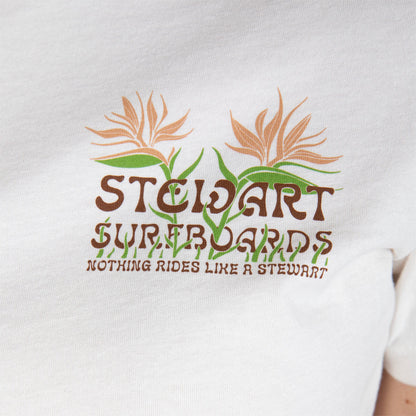  STEWART BLOOMING BIRDS WOMENS S/S T-SHIRT(Stewart Blooming Birds Womens S S T Shirt)