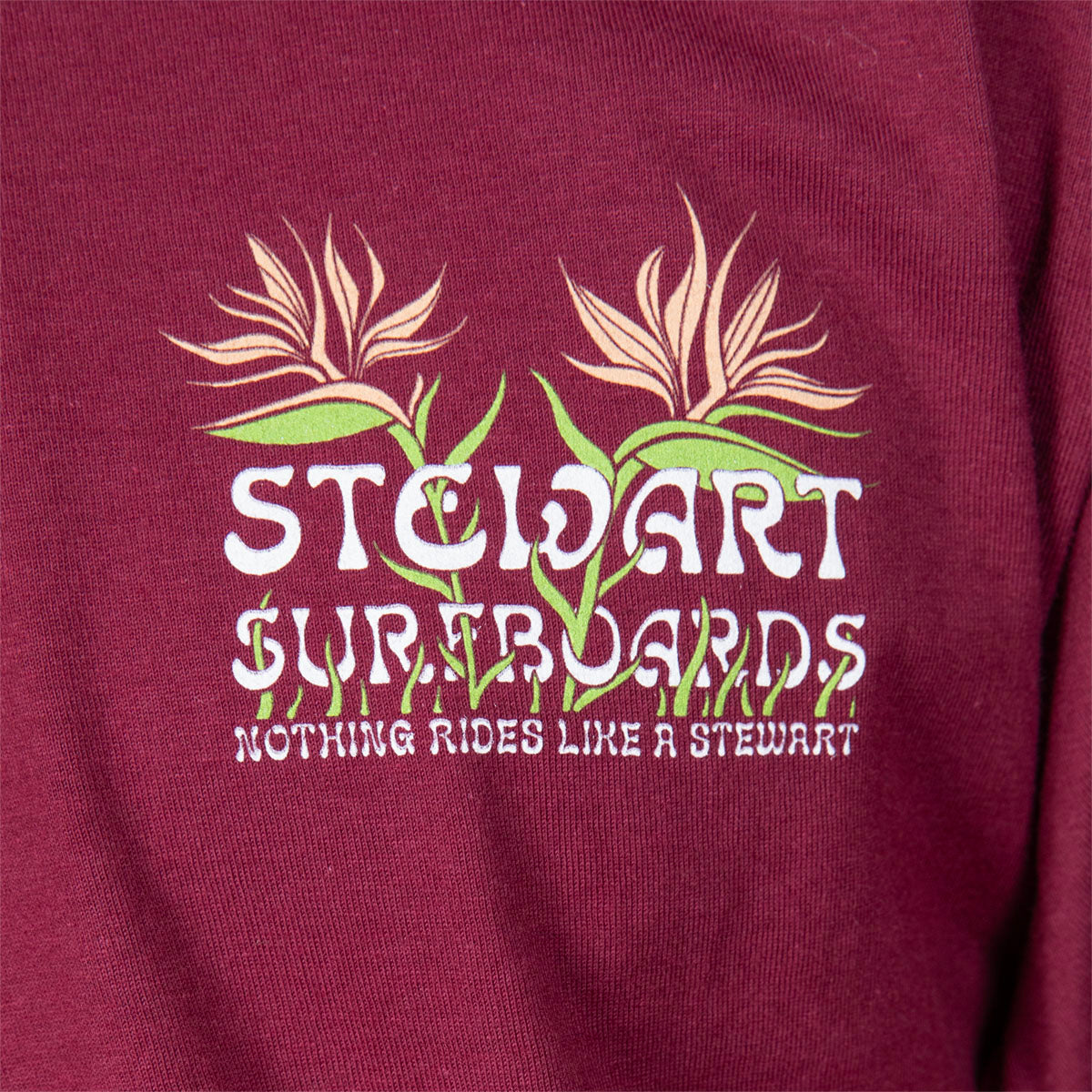  STEWART BLOOMING BIRDS S/S T-SHIRT(Stewart Blooming Birds S S T Shirt)