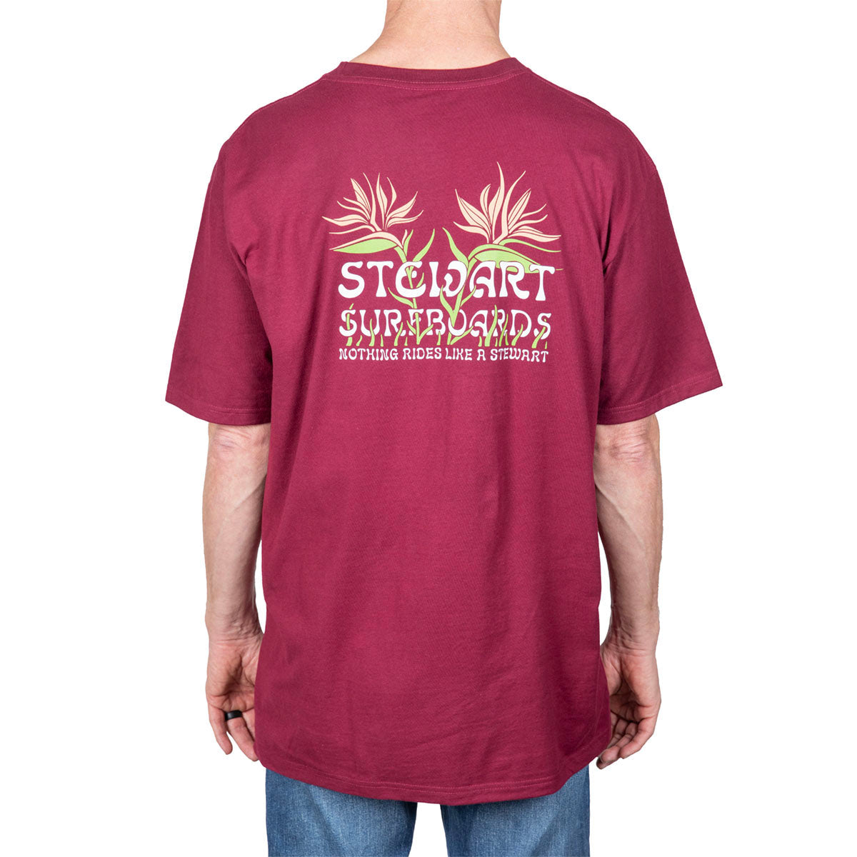  STEWART BLOOMING BIRDS S/S T-SHIRT(Stewart Blooming Birds S S T Shirt)