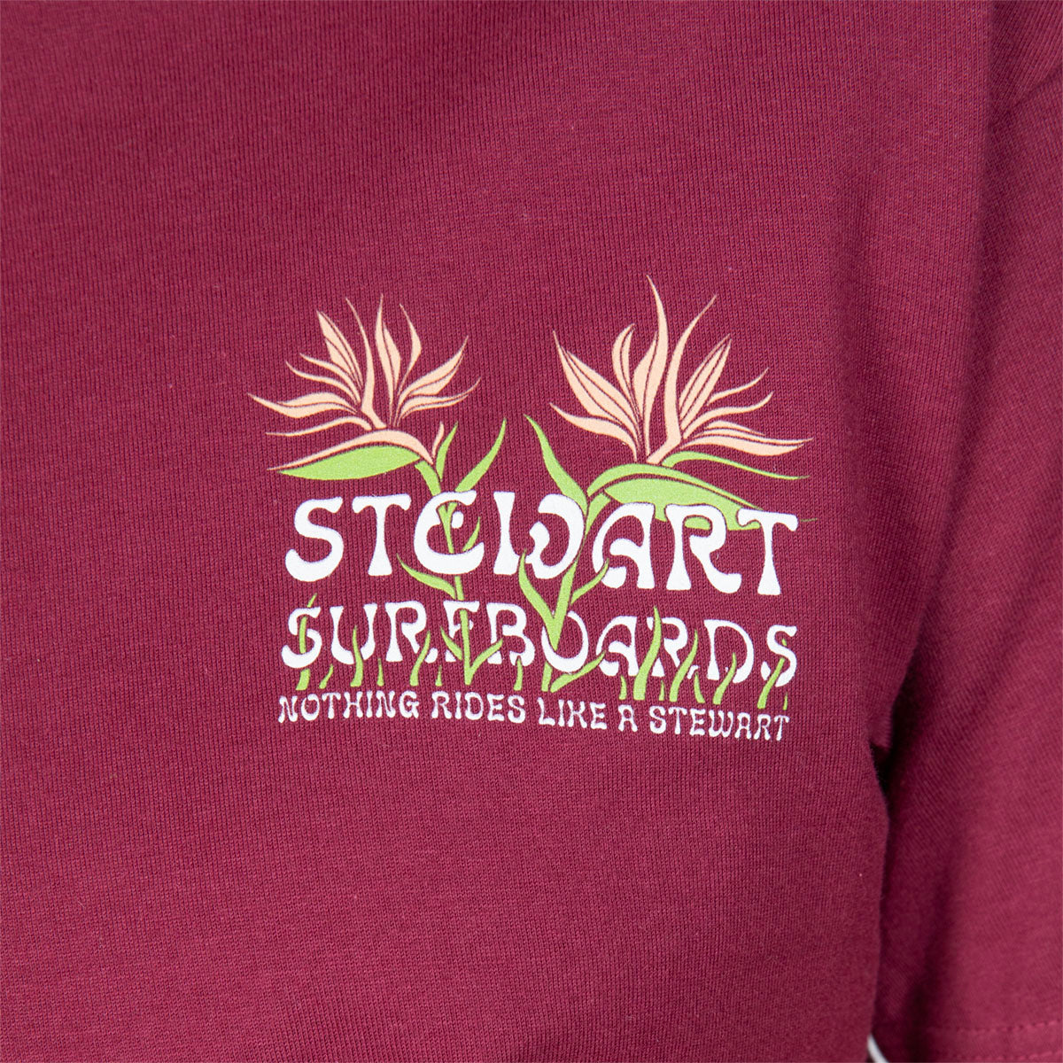  STEWART BLOOMING BIRDS S/S T-SHIRT(Stewart Blooming Birds S S T Shirt)