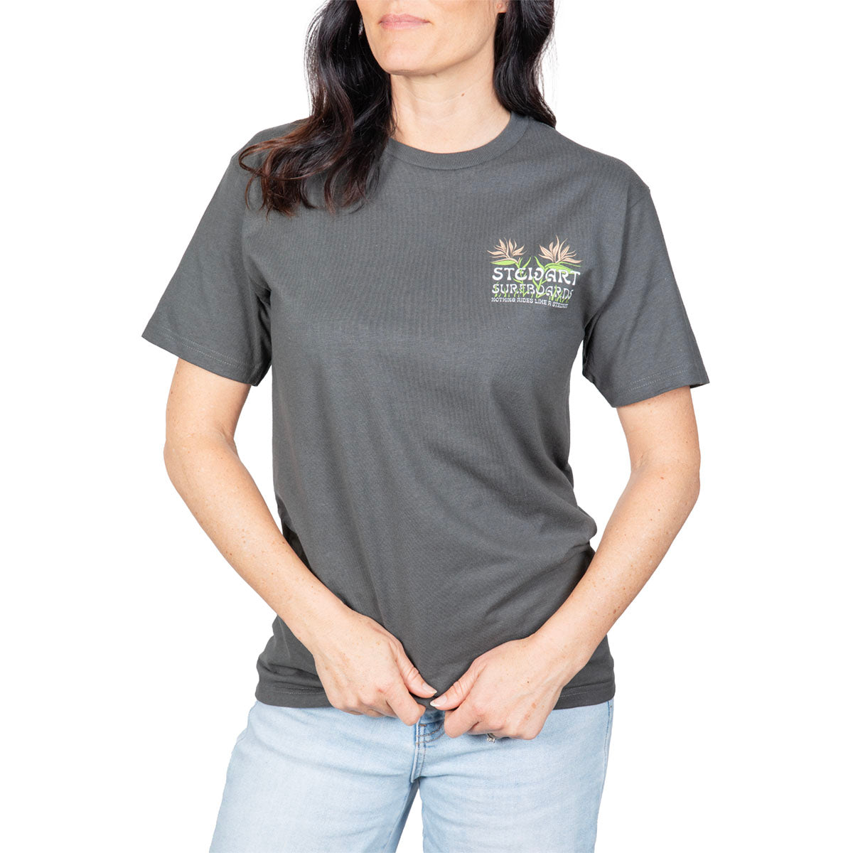  STEWART BLOOMING BIRDS S/S T-SHIRT(Stewart Blooming Birds S S T Shirt)