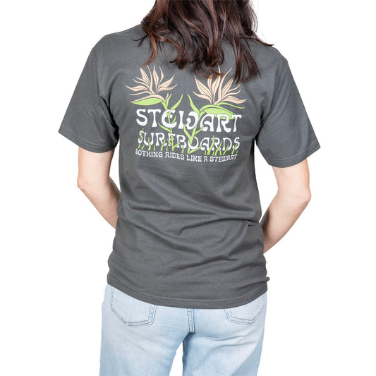  STEWART BLOOMING BIRDS S/S T-SHIRT(Stewart Blooming Birds S S T Shirt)