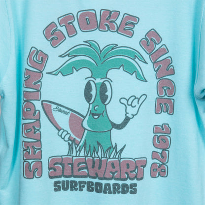  STEWART YOUTH GROM PALMS/S T-SHIRT(Stewart Youth Pineapple Head S S T Shirt)