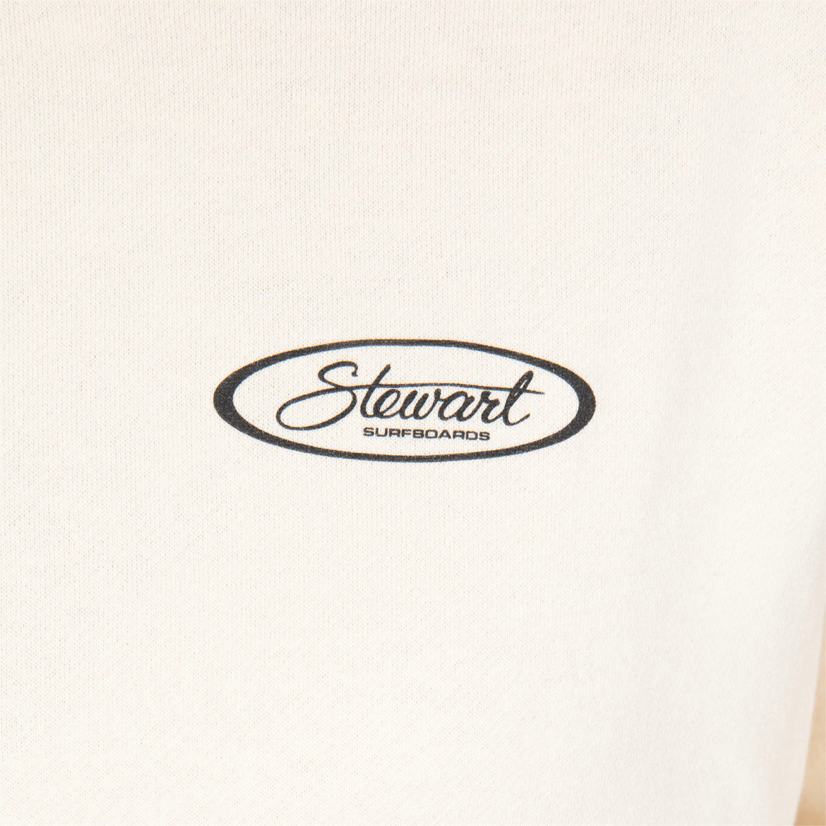  STEWART SURF OVAL WOMEN'S CROP HOODED SWEATSHIRT(Stewart Surf Oval Womens Crop Hooded Sweatshirt)