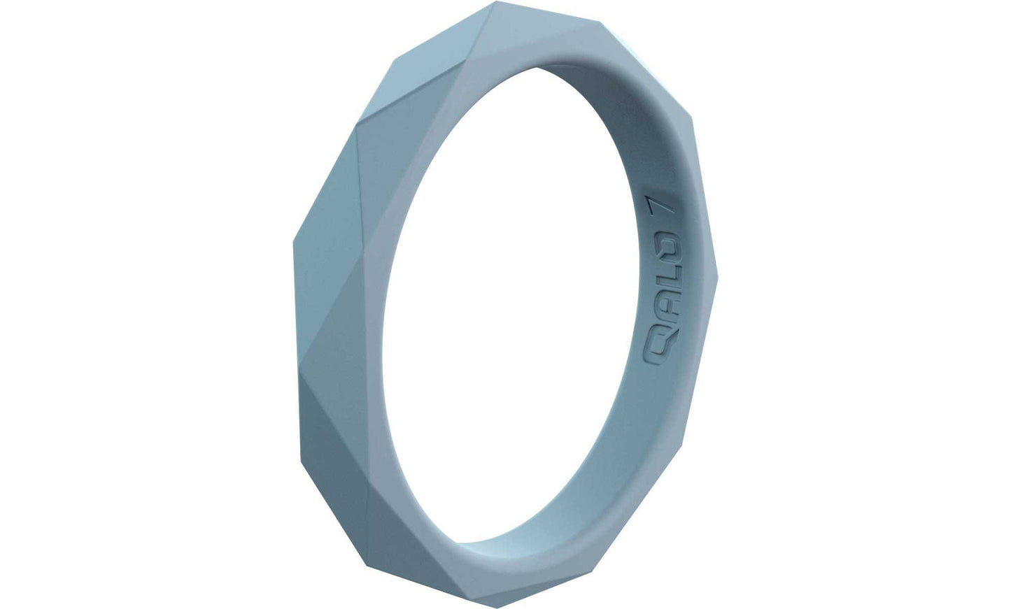  WOMEN'S STACKABLE "F" SILICONE RINGS(Womens Stackable F Silicone Rings)