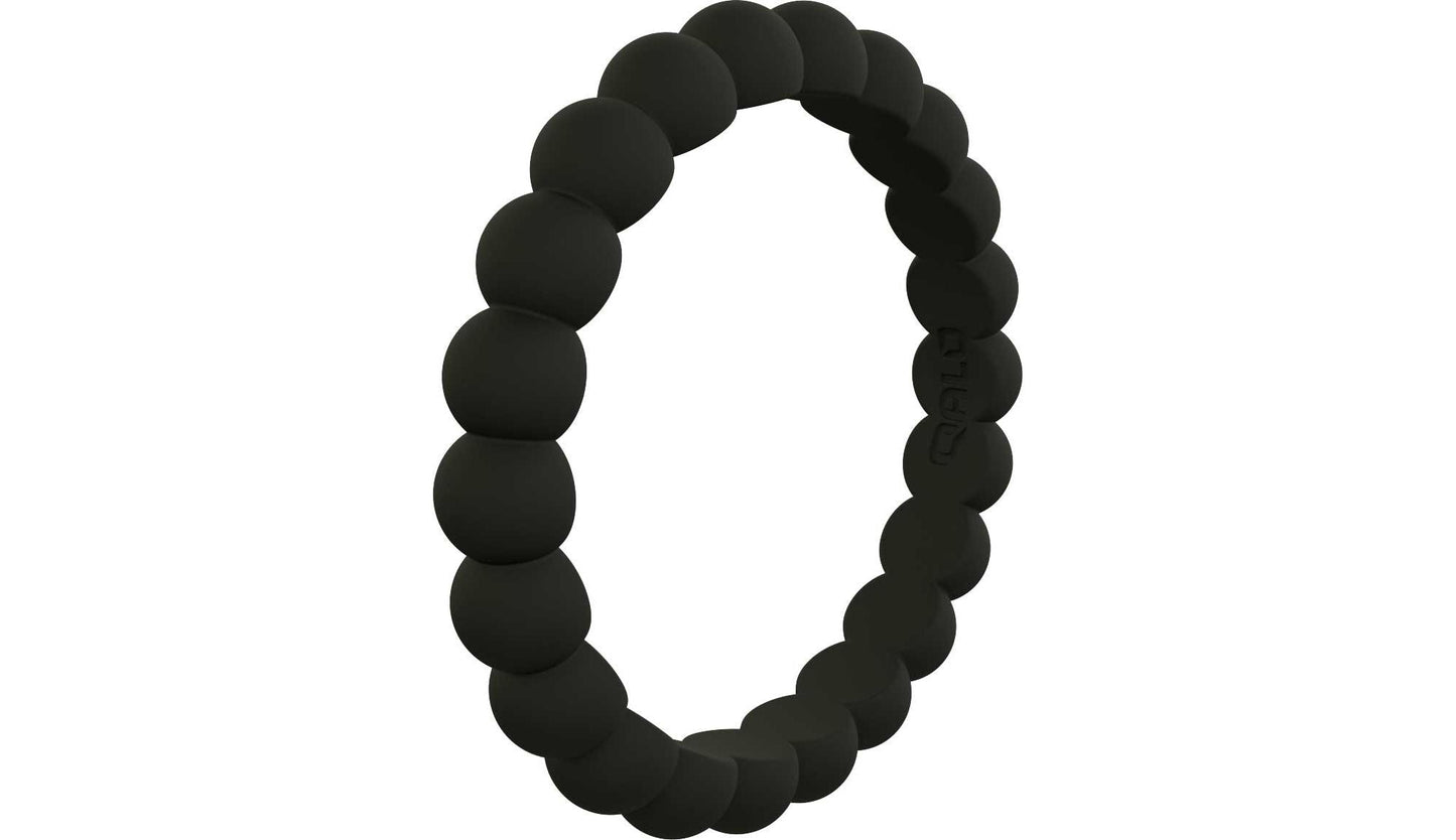  WOMEN'S STACKABLE "F" SILICONE RINGS(Womens Stackable F Silicone Rings)