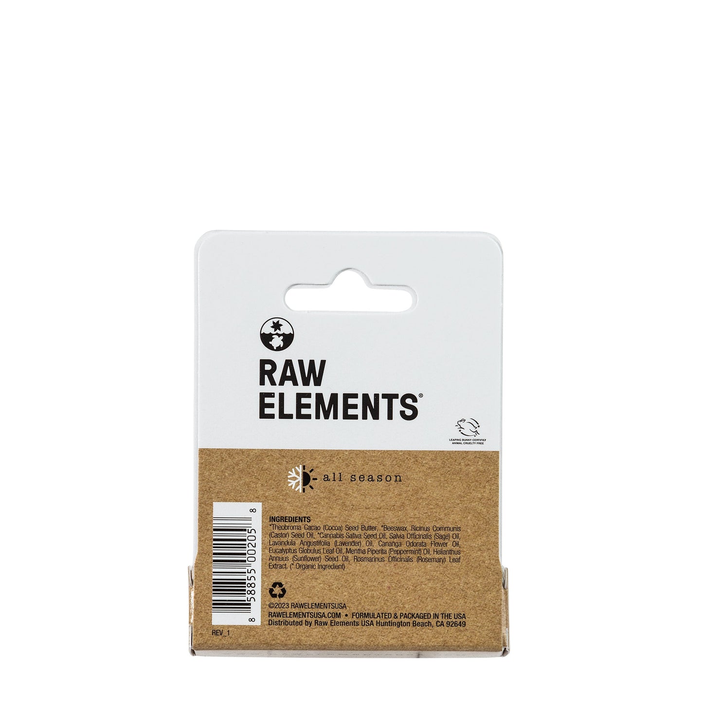  RAW ELEMENTS HERBAL RESCUE LIP BALM(Raw Elements Herbal Rescue Lip Balm)