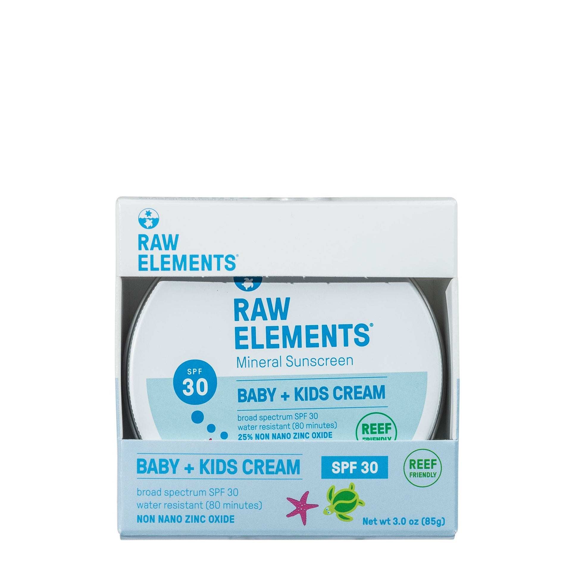  RAW ELEMENTS BABY + KIDS MINERAL SPF 30+(Raw Elements Baby Kids Mineral Spf 30)