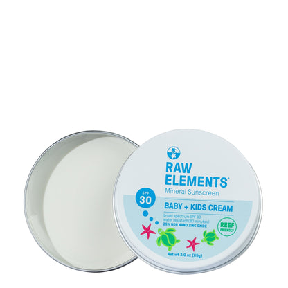  RAW ELEMENTS BABY + KIDS MINERAL SPF 30+(Raw Elements Baby Kids Mineral Spf 30)