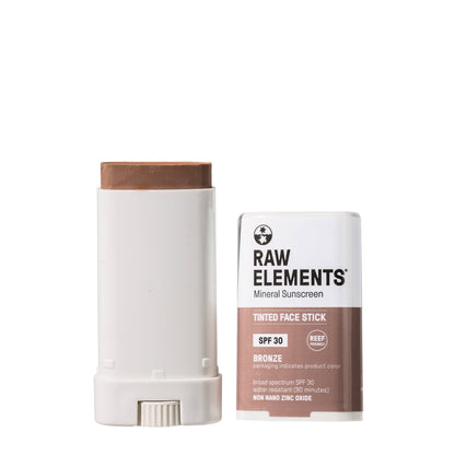  RAW ELEMENTS ECO TINTED STICK SPF 30+ BRONZE(Raw Elements Eco Tinted Stick Spf 30 Bronze)