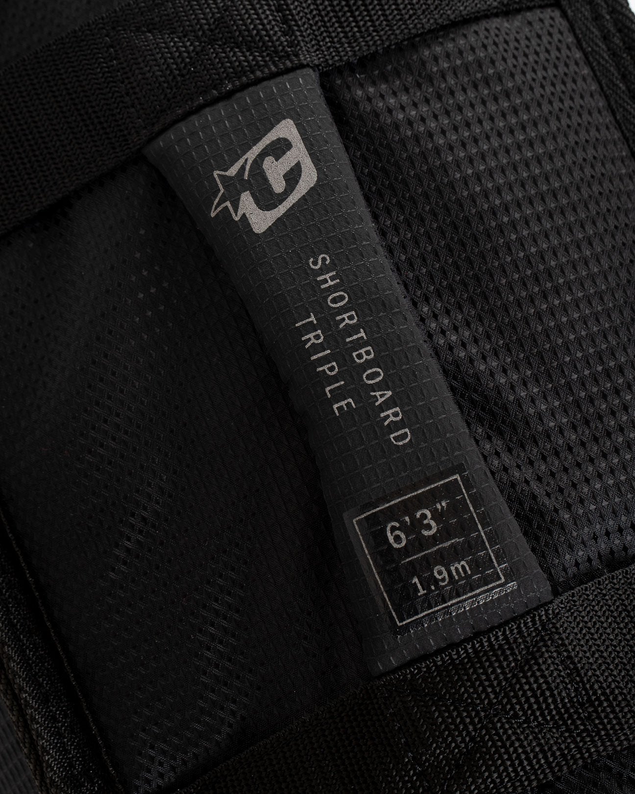  CREATURES OF LEISURE TRIPLE SHORTBOARD TRAVEL BAG(Creatures Of Leisure Shortboard Triple Dt 2 0)