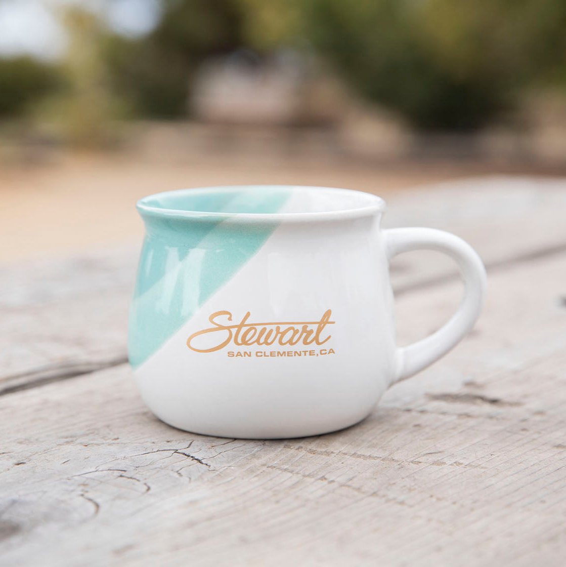  STEWART OCEAN MINT COFFEE MUG(Stewart Ocean Mint Coffee Mug)