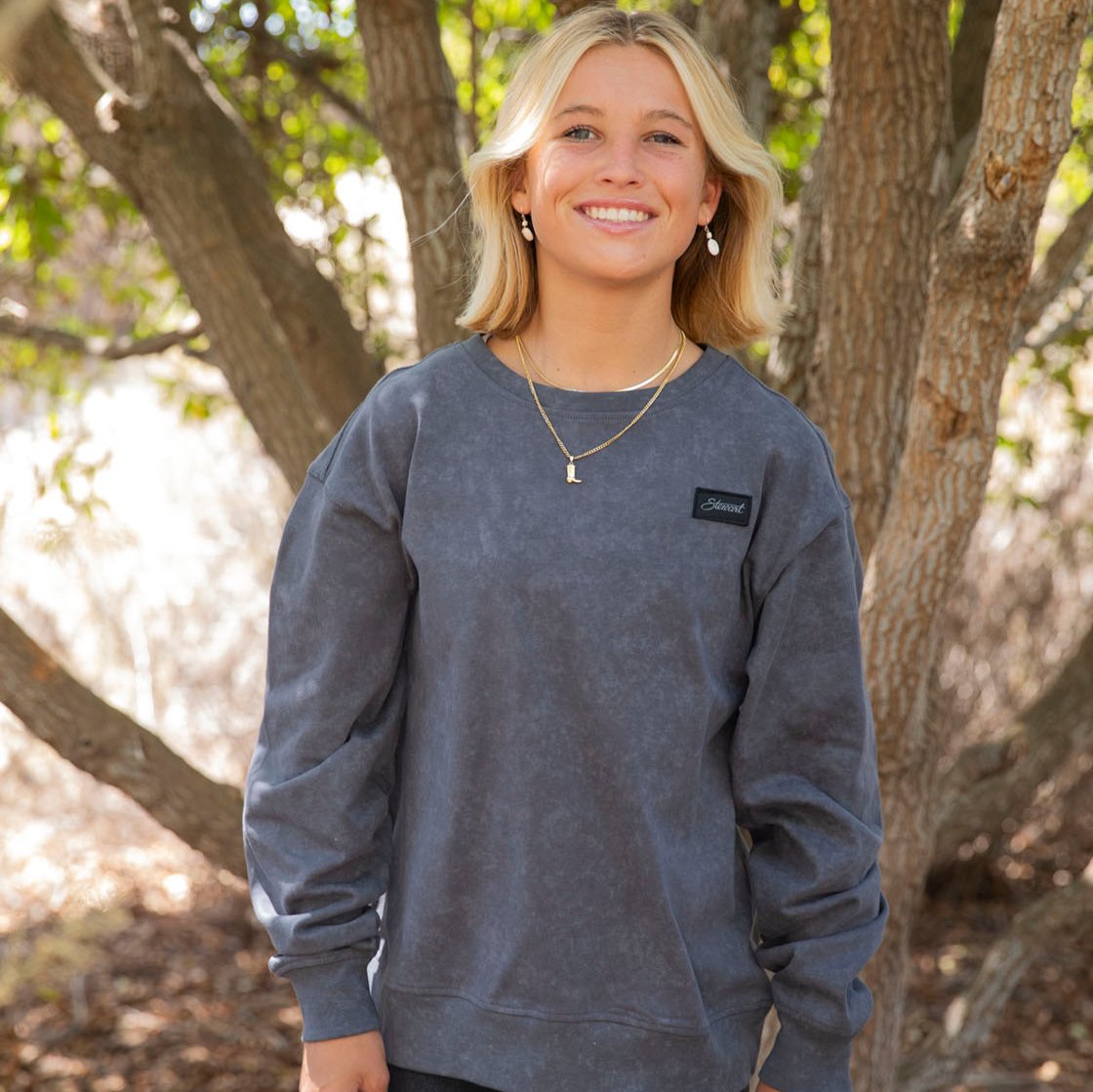  STEWART JULIA WOMEN'S CREW SWEATSHIRT(Stewart Julia Womens Crew Sweatshirt)