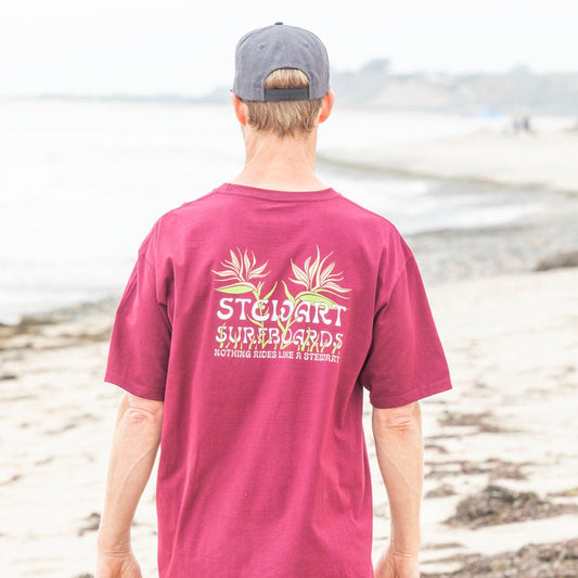  STEWART BLOOMING BIRDS S/S T-SHIRT(Stewart Blooming Birds S S T Shirt)