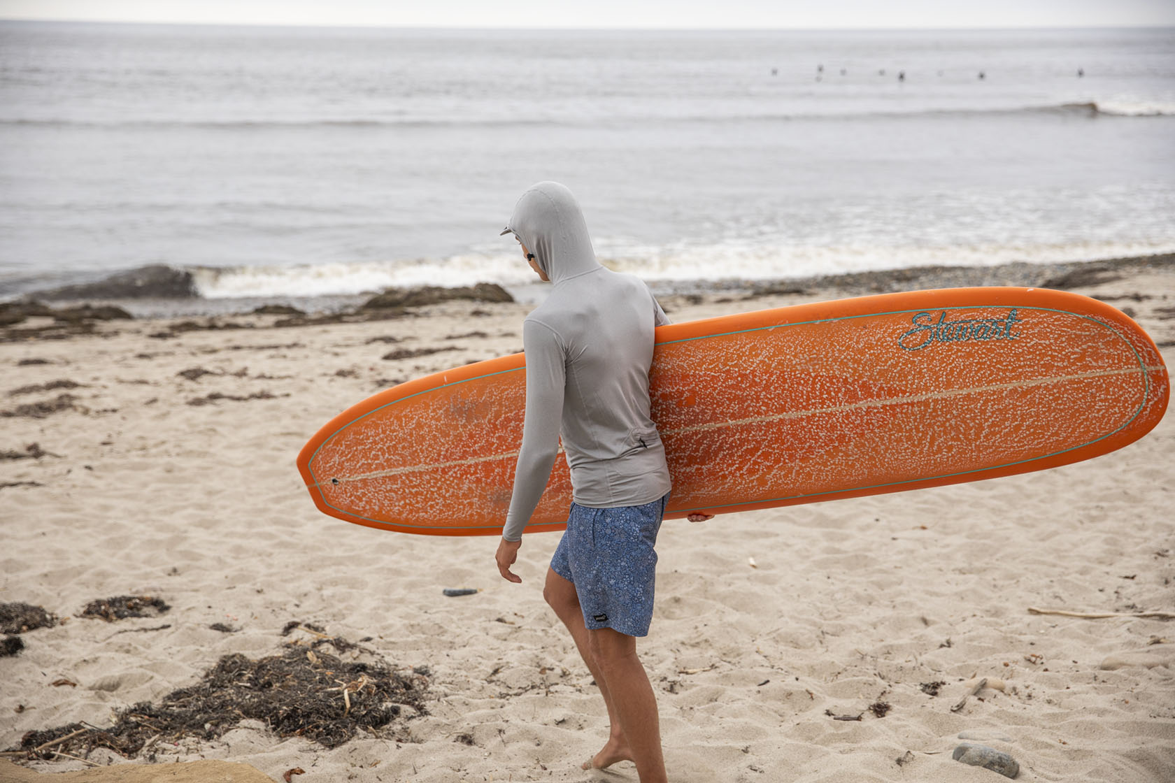  STEWART MEN'S AVALONL/S TECH UV SURF HOODIE(Stewart Mens Avalon L S Tech Uv Surf Hoodie)