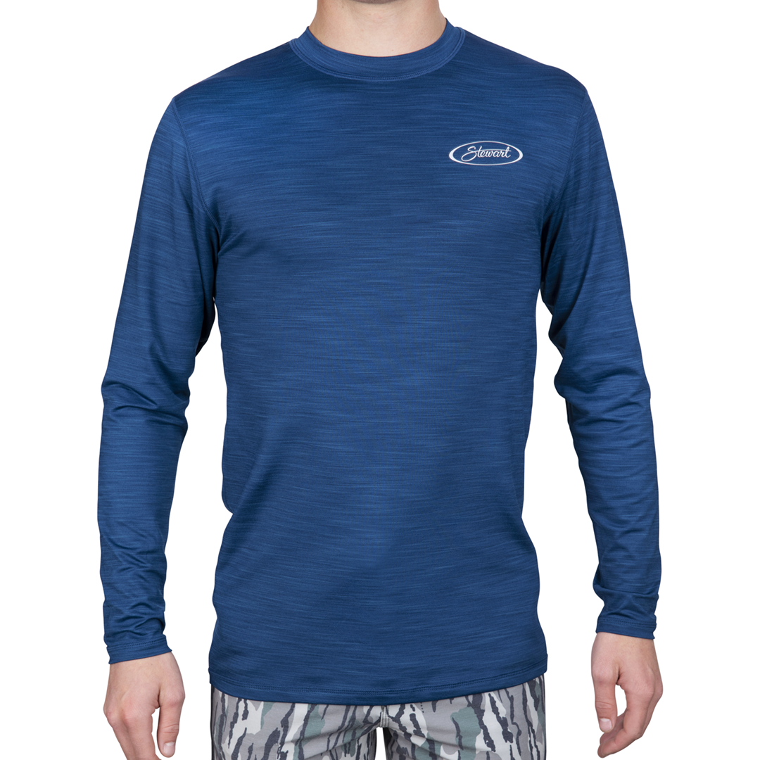  STEWART YOUTH HYBRID L/S TECH T-SHIRT(Stewart Youth Hybrid L S Tech T Shirt)