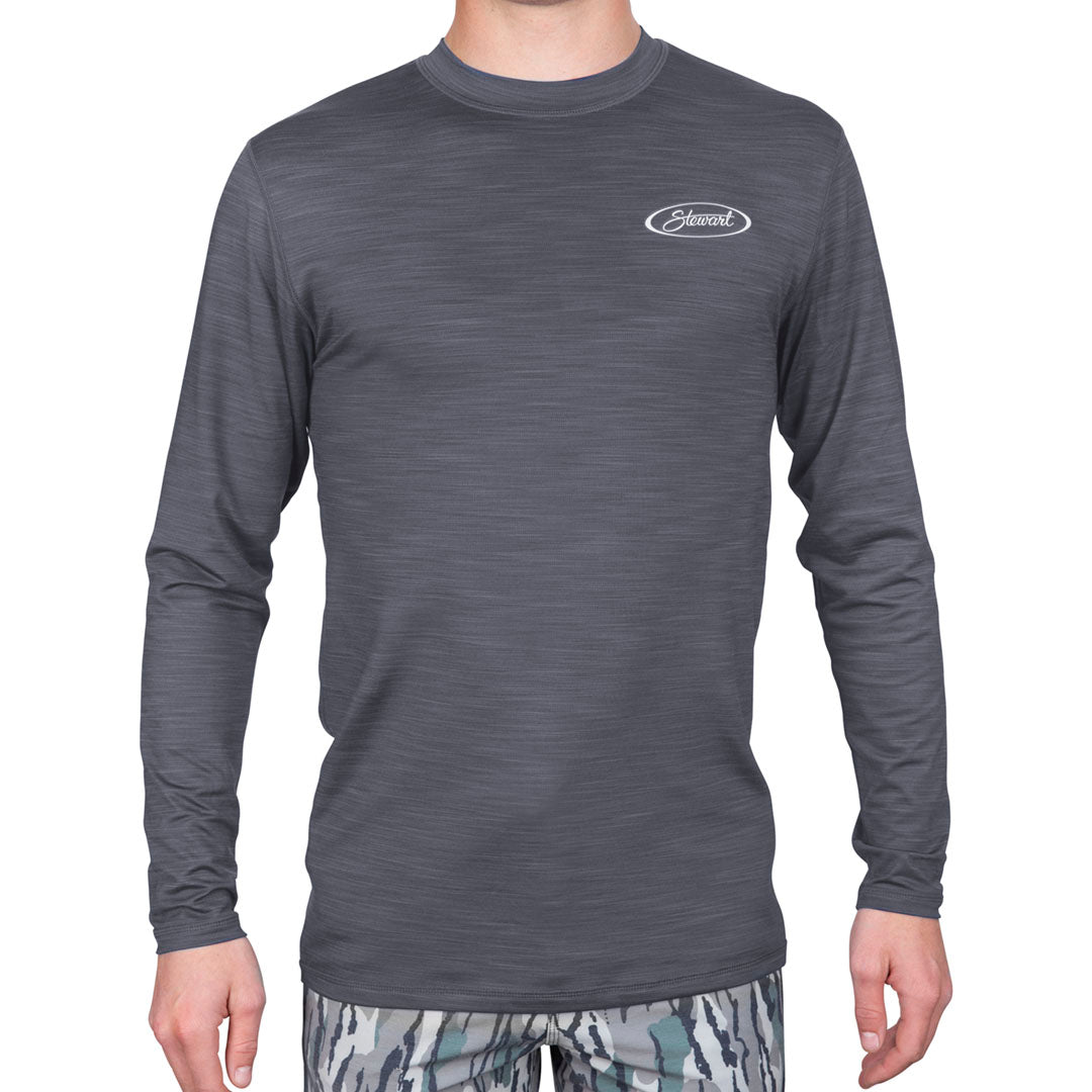  STEWART YOUTH HYBRID L/S TECH T-SHIRT(Stewart Youth Hybrid L S Tech T Shirt)